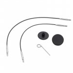 KnitPro MINI Kabel Set - schwarz