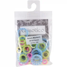 ChiaoGoo Maschenmarkierer - 5 bis 15 mm - 40 Stück