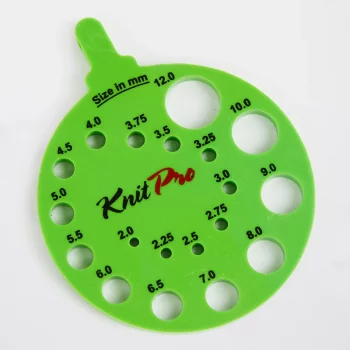 KnitPro Needle View Sizer round - Envy