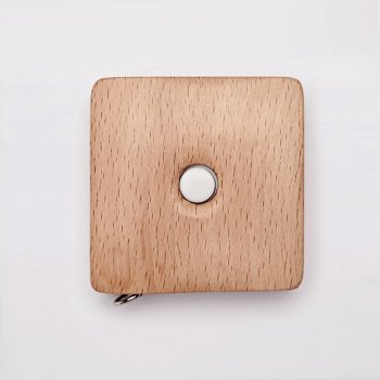 KnitPro Mètre ruban - bois - carré