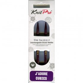 KnitPro JADORE CUBICS Pointes - 6,5 mm