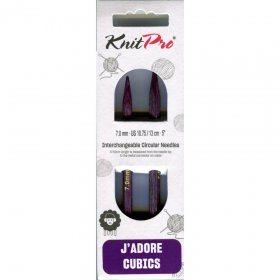 KnitPro JADORE CUBICS Pointes - 7 mm