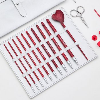 KnitPro Tunesische Häkelnadeln Geschenkset AMORE