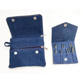 KnitPro DENIM Set Auswechselbare Nadelspitzen MINI 5 cm