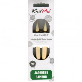 KnitPro BAMBOO Nadelspitzen - 10 mm