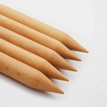 KnitPro JUMBO BIRCH Aiguilles Doubles Pointes 20 cm - 20 mm