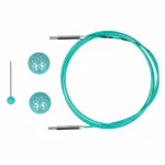 KnitPro Steel Cable and Accessories- 100 cm - mindful