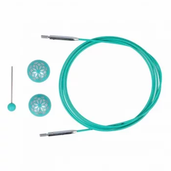 KnitPro Câble Acier et Accessoires - 120 cm - mindful