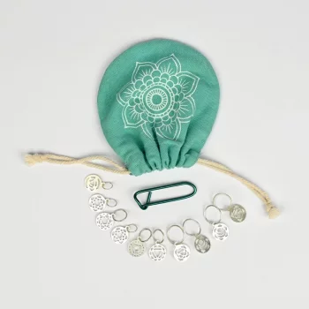KnitPro Stitch Markers CHAKRA - mindful - 10 pieces