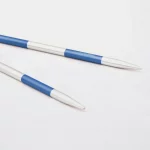 KnitPro SMART STIX Needle Tips SHORT - 8,7 cm - 4 mm - sapphire