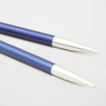 KnitPro ZING Needle Tips - 11,5 cm - 4,5 mm - iolite
