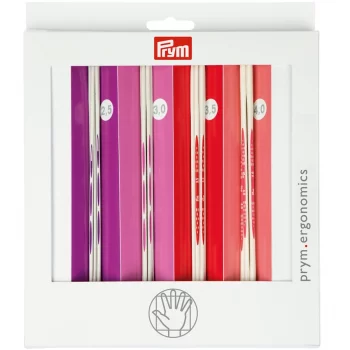 prym.ergonomics Set Aiguilles Double Pointes - 2,5 - 4 mm