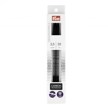 prym.ergonomics Carbon Nadelspiel 20 cm - 3,5 mm