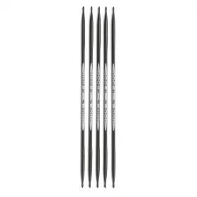 prym.ergonomics Carbon Aiguilles à 2 pointes 20 cm - 4 mm