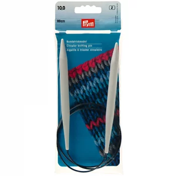 Prym circular knitting needle Plastic 80cm - 10 mm