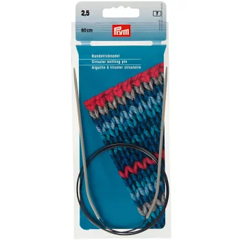 Prym Rundstricknadel Aluminium 80 cm - 2,5 mm