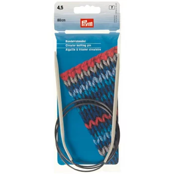 Prym Rundstricknadel Aluminium 80 cm - 4,5 mm