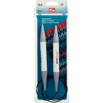 Prym circular knitting needle Plastic 80cm - 15 mm