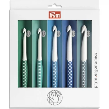 prym.ergonomics Crochet hook for wool set - 7 - 12 mm