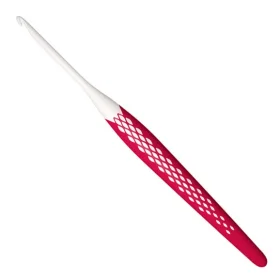 prym.ergonomics Crochet pour laine 16 cm - 3,5 mm - rouge