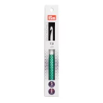 prym.ergonomics Crochet pour laine 17 cm - 7 mm - vert feuile