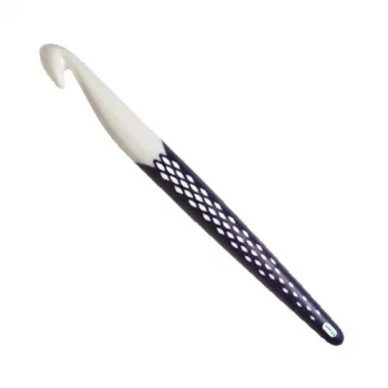 prym.ergonomics Wollhäkelnadel 18,5 cm - 15 mm - dunkelblau
