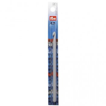 Prym Wollhäkelnadel ohne Griff - Kunststoff - 14 cm - 6 mm