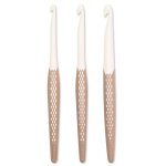 prym.ergonomics Set Crochets pour laine - TAUPE - 6/8/10 mm