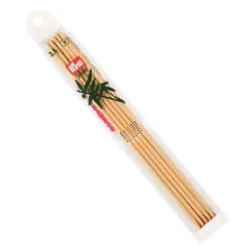 Prym Double Pointed Needles Bamboo 20 cm - 3,5 mm