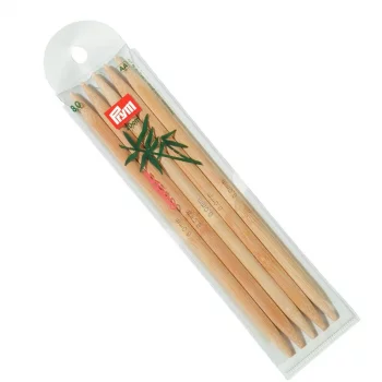 Prym Double Pointed Needles Bamboo 20 cm - 8 mm