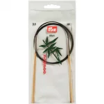 Prym Circular Needle Bamboo 80 cm - 3,5 mm - clear plastic bag