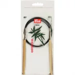 Prym Circular Needle Bamboo 80 cm - 6 mm - clear plastic bag