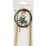 Prym Rundstricknadel Bambus 80 cm - 8 mm - Klarsichtbeutel