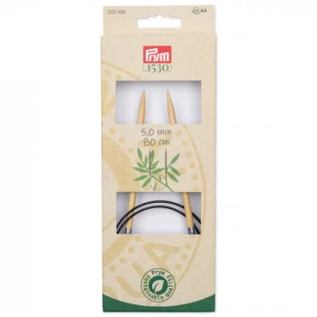 Prym Circular Needle Bamboo 80 cm - 5 mm