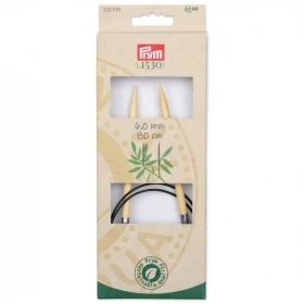 Prym Aiguille Circulaire Bamboo 80 cm - 6 mm
