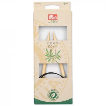 Prym Aiguille Circulaire Bamboo 80 cm - 8 mm