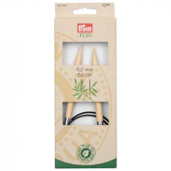 Prym Aiguille Circulaire Bamboo 80 cm - 9 mm