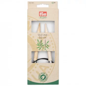 Prym Circular Needle Bamboo 80 cm - 10 mm