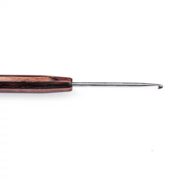 Prym Crochet hook for wool NATURAL with wooden handle 14 cm - 2 mm