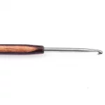 Prym Wollhäkelnadel NATURAL mit Holzgriff 14 cm - 3,5 mm