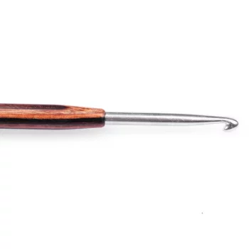 Prym Wollhäkelnadel NATURAL mit Holzgriff 14 cm - 4 mm