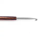 Prym Wollhäkelnadel NATURAL mit Holzgriff 14 cm - 4,5 mm