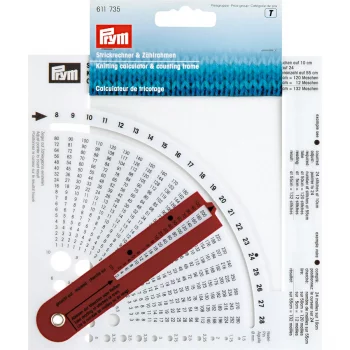 Prym Knitting Calculator with Counting Frame