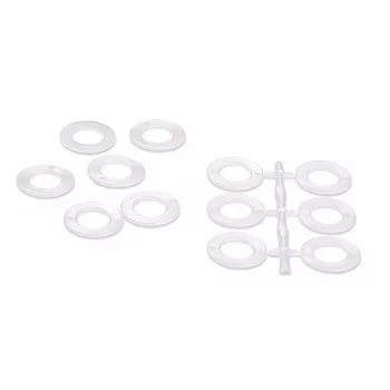 Prym Crochet rings - flat - 26 mm - 96 pieces