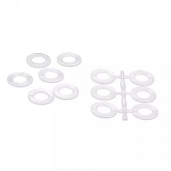 Prym Crochet rings - round - 39 mm - 30 pieces