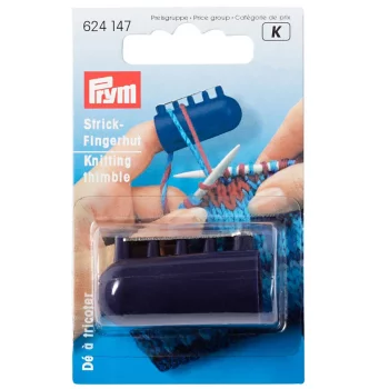 Prym Knitting thimble with 4 yarn guides