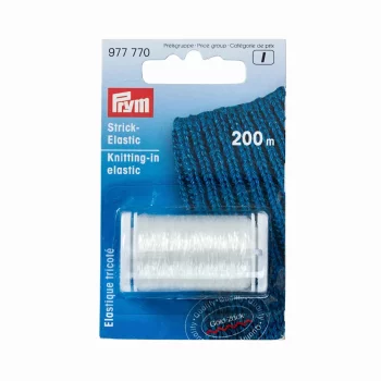 Prym Knitting-in elastic - transparent - 200 m
