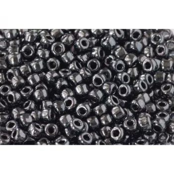 Debbie Abrahams Glass Beads - Size 6 (4 mm) - 606 Grey