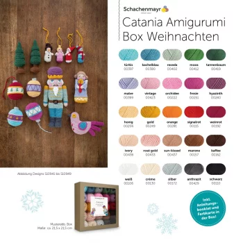 Amigurumi Box - WEIHNACHTEN - Catania - 25 x 20g