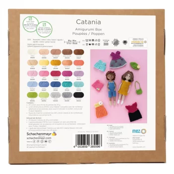 Amigurumi Box - POUPÉES - Catania - 25 x 20g - FR/NL